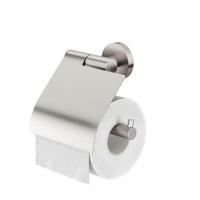 Toiletrolhouder Tiger Boston Met klep RVS Geborsteld - thumbnail