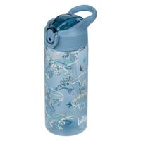 Baagl Dinosaurus Drinkfles 500ml met Rietje - thumbnail