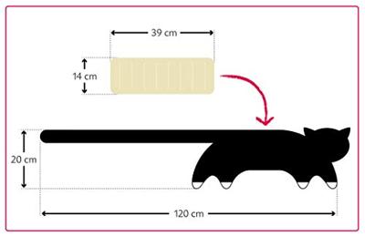 Leschi Verwarmingskussen Coco de kat - middernacht/middernacht Leschi Verwarmingskussen Coco de kat - middernacht/middernacht