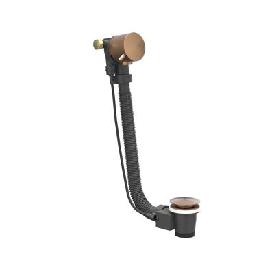 Badoverloop Vulcombinatie IVY Geborsteld Mat Koper PVD Badoverloop Vulcombinatie IVY Geborsteld Mat Koper PVD