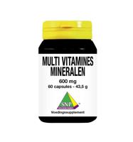 Multi vitamines mineralen 60 Capsules - thumbnail