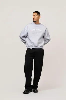 Equalité Celeste Oversized Sweater Heren Grijs - Maat S - Kleur: Grijs | Soccerfanshop Equalité Celeste Oversized Sweater Heren Grijs - Maat S - Kleur: Grijs | Soccerfanshop
