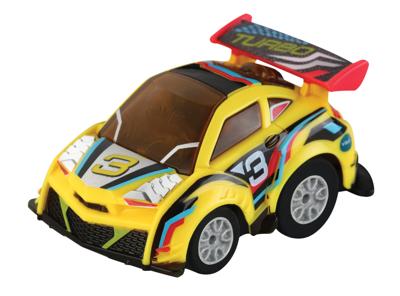 VTech Turbo Force Racers   Yellow Racer voertuig geel