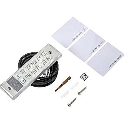Sygonix SY-4777290 Codetoetsenbord met RFID Opbouw (op muur) 12 V/DC, 24 V/DC IP65 Met touchscreen