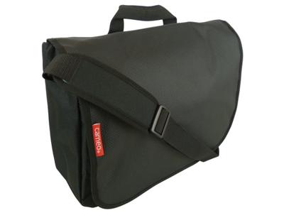 Newlooxs New looxs messenger cameo schoudertas - zwart, polyester, klittenband, 12l, 38x29x11cm, waterafstotend