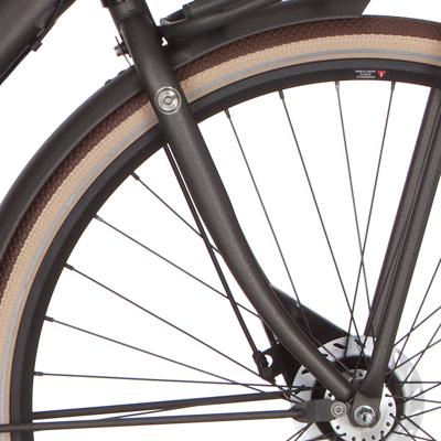 Cortina voorvork u4 h65 black gold matt