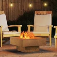 Vuurkorf Bruin 60 x 60 x 30 cm Cortenstaal - thumbnail