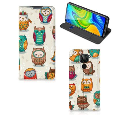 Xiaomi Redmi Note 9 | Hoesje maken | Vrolijke Uilen