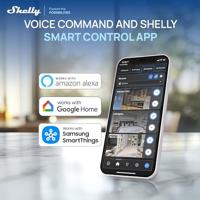 Shelly Plug PM Gen3 Black Draadloos stopcontact WiFi, Bluetooth Shelly - thumbnail