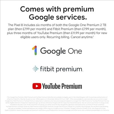 Smartphone Google Pixerl 8 5G 6,2" GOOGLE TENSOR G3 8 GB RAM 128 GB Roze