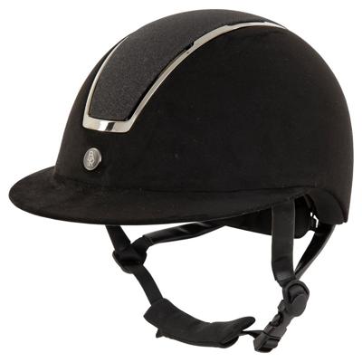 BR Omega Glitter cap zwart maat:57-60