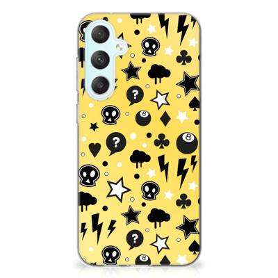 Silicone Back Case Samsung Galaxy S23 FE Punk Geel Silicone Back Case Samsung Galaxy S23 FE Punk Geel