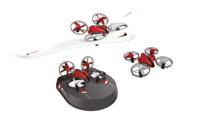 Amewi Air Genius 3-in-1 drone, hovercraft, vliegtuig - thumbnail