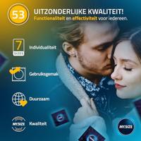MySize PRO 53 - Gemiddelde Condooms 10 stuks - thumbnail