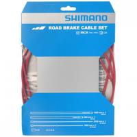 Shimano remkabelset Road SIL Tec rood 10 delig - thumbnail