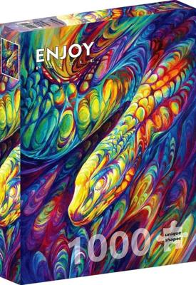 Rainbow Snake Puzzel 1000 Stukjes