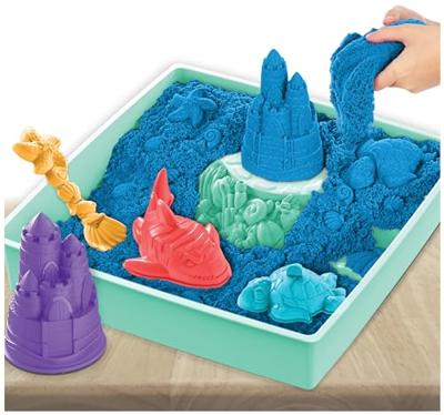 Kinetic Sand Sand Box Blauw