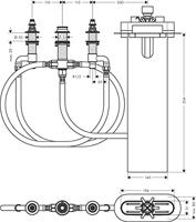Hansgrohe Badrandmengkraan Inbouwdeel Vivenis 4-gats Met sBox - thumbnail
