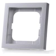 Busch-Jaeger 2CKA001754A4301 Frame Frame 1-voudig Future lineair Witaluminium (RAL 9006), Aluminium 1 stuk(s) - thumbnail
