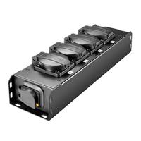 Adam Hall PROPORT 4T 4-weg verdeeldoos met powerconnectors - thumbnail