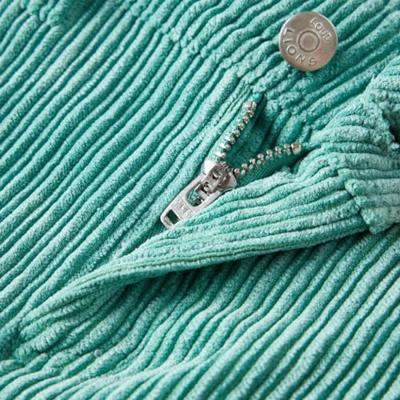 Kinderbroek 92 ribfluweel mintgroen