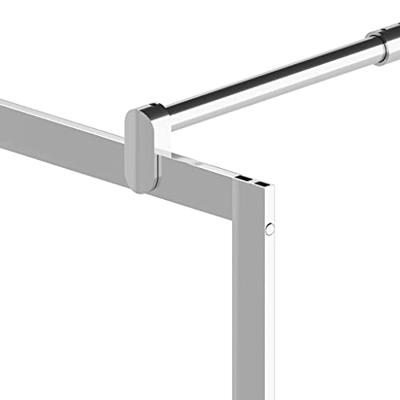 Inloopdouchewand mat 80x195 cm ESG-glas - thumbnail