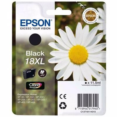 Epson C13T18114022 11.5ml 470pagina's Zwart inktcartridge