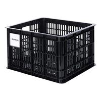 Gerecyclede fietskrat Basil Crate L 40.0 liter 39 x 49 x 26 cm - black - thumbnail
