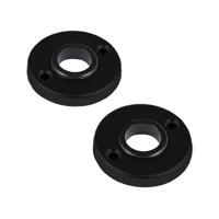 DX Rozetten rond - zwart - thumbnail