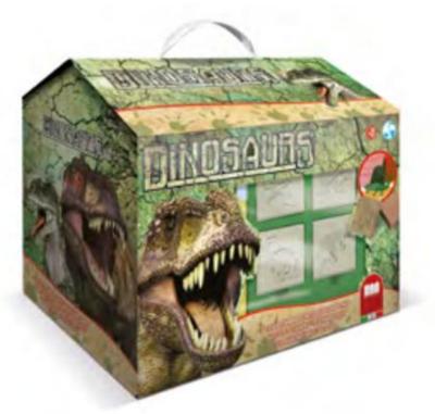 JURASSIC WORLD Box set stempels om te tekenen