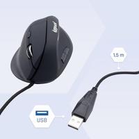Ergonomische Optische Muis iggual IGG318386 - thumbnail