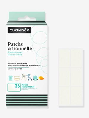 Set van 36 anti-muggenpleisters met citronella SUAVINEX wit Set van 36 anti-muggenpleisters met citronella SUAVINEX wit