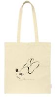 Stoffen tas Minnie Mouse Natural Beige - thumbnail