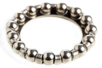 First Co Lagers Ijzer 1 1/8" - Zilver