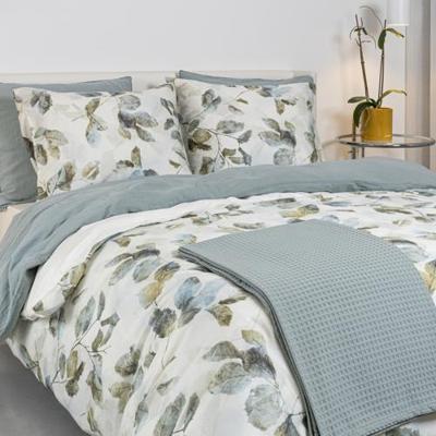 Dommelin Dommelin Dekbedovertrek Fall Satijn 400TC Spargroen 240x200/220 cm