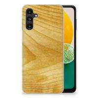 Samsung Galaxy A13 | A04s | Bumper Hoesje | Licht Hout - thumbnail