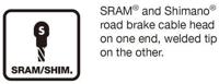 JAGWIRE Road brake cable - elite polished ultra-slick stainless - 1.5x2750mm - sram/shimano - thumbnail
