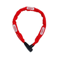 Abus citychain 6800/85 rood - fietskettingslot - thumbnail