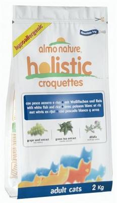Almo Nature Holistic Adult Cat Maintenance droogvoer voor katten van alle rassen, met verse vet, 2 kg
