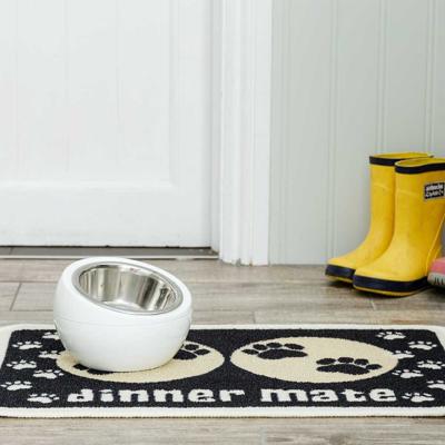 Voerbakmat Dinner Mate Zwart Voerbakmat Dinner Mate Zwart