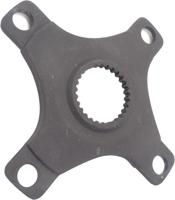 Crankstel Miranda Spider 47.5mm tbv. Bosch Gen 4 4-arm - zwart - thumbnail
