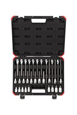 Gedore RED R68003030 30-delige Dopsleutel - schroevendraaierset 1/2" - 3301573 - thumbnail