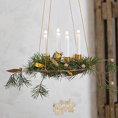 Creativ Company Hangende bal, ring, d 28 cm, brons, 1 stuk Creativ Company Hangende bal, ring, d 28 cm, brons, 1 stuk
