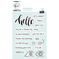Creative Craftlab Creative craft lab • friendz clear stamp hello - thumbnail