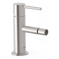 Bidetmengkraan Tres Study Exclusive 1-Hendel Uitloop Recht 8 cm Rond RVS - thumbnail