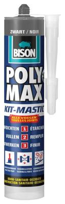 Polymax seal zwart 280ml Bison - Bison Polymax seal zwart 280ml Bison - Bison