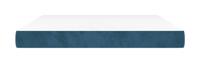 Pocketveringmatras 160x220x20 cm fluweel donkerblauw - thumbnail
