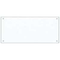 VidaXL Spatscherm keuken 90x40 cm gehard glas transparant - thumbnail