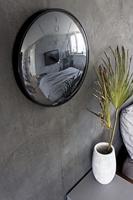 NeXtime ne-3235zw wandklok glamour ø40 metaal zwart - thumbnail