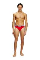 Diesel Herenslips Andre 3-pack zwart-grijs-rood - thumbnail